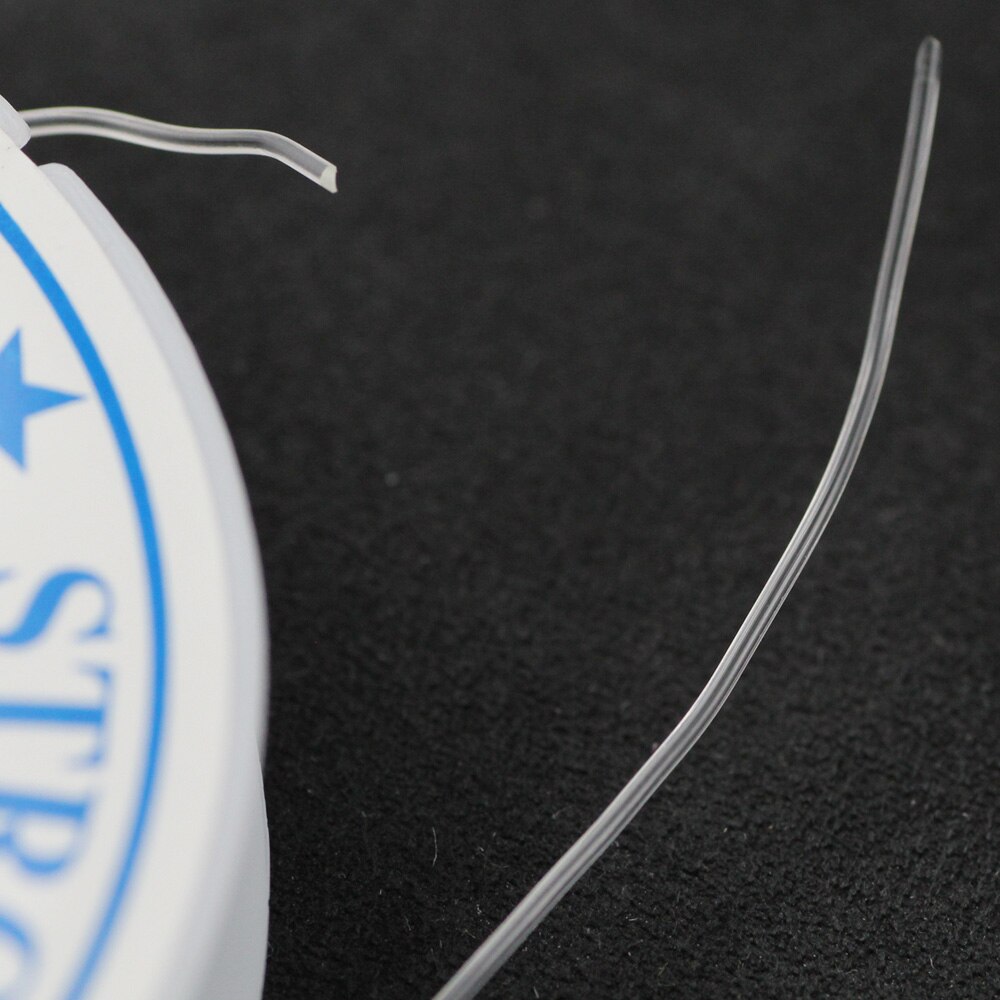 JHNBY Starke Transparent Kristall Elastische tretch Perlen Seil Schnur Faden Schnur Für DIY Halskette Armband Schmuck finden