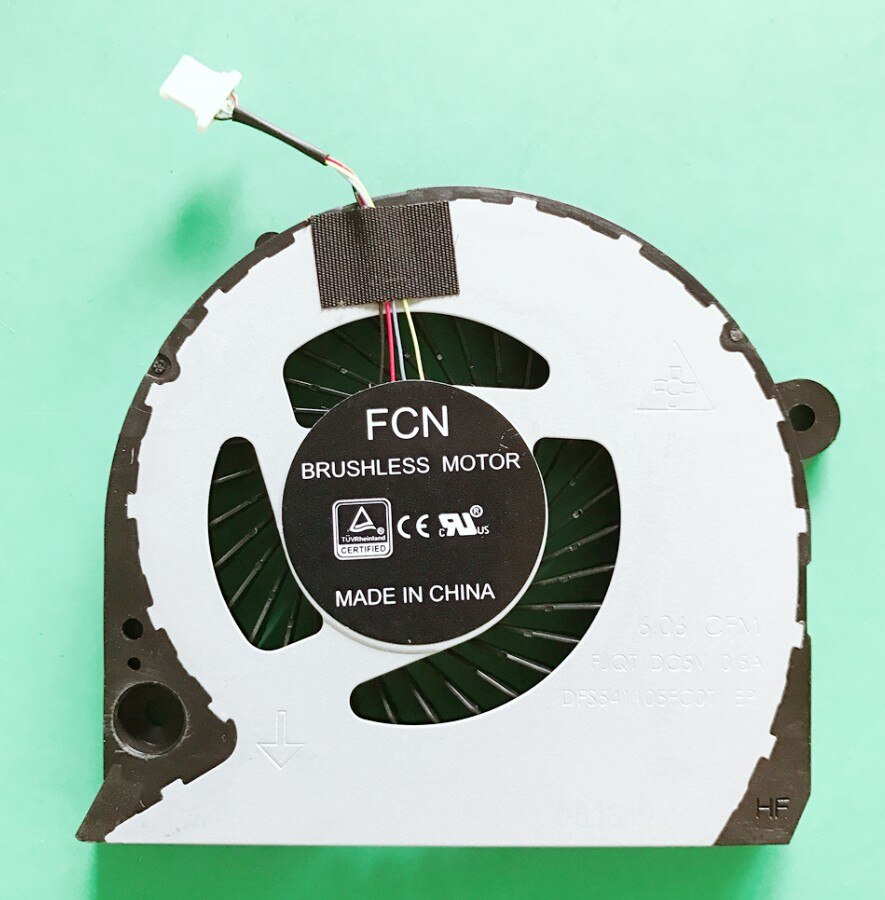 laptop CPU cooling fan Cooler Notebook PC for Dell Inspiron G7 15-7000 7577 7588 G5-5587 P72F 2JJCP FJQS DC5V 0.5A gpu FJQT: Gpu FJQT fan