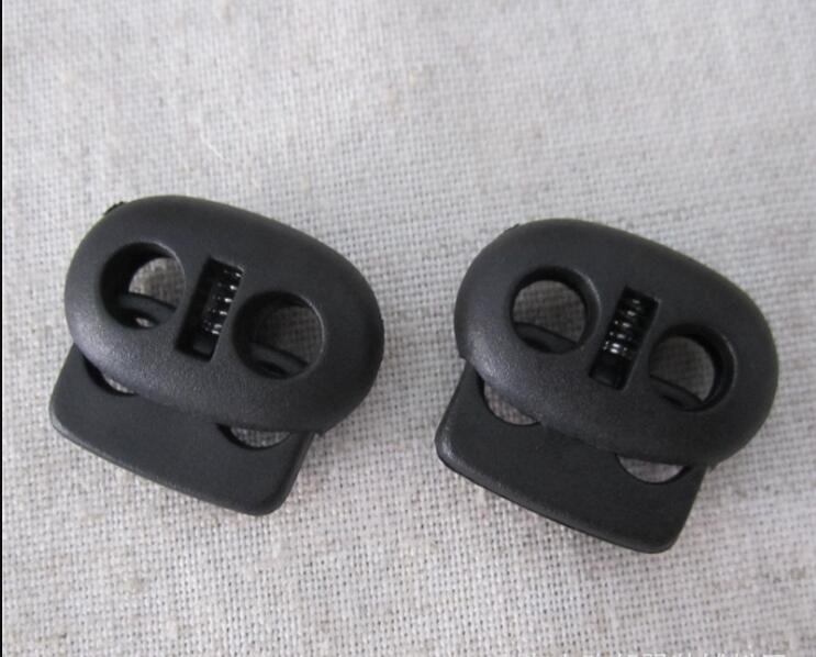 Aliexpree – boucle de nez de cochon, 10 pièces/lot, pour la fabrication de filet queue de cheval, couleur noire,