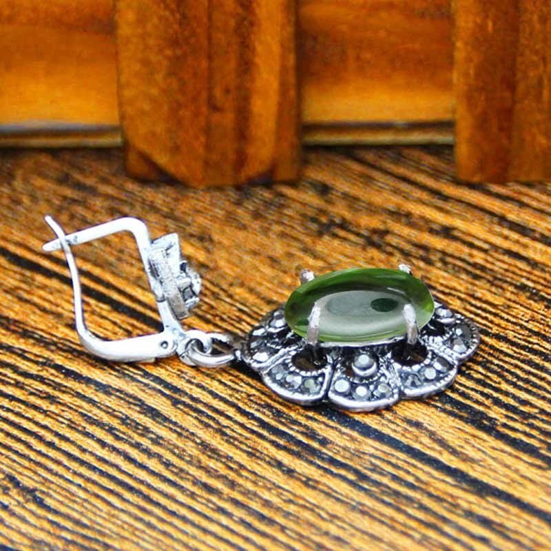 transparent Grün Kristall Halskette Ohrringe Schmuck-einstellen Strass Jahrgang suchen Schmuck Für Frauen TS405