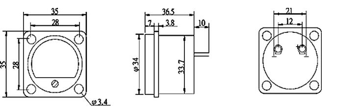 2 teile/los Tafel VU Meter warm Zurück Licht Aufnahme & Audiopegel Ampere
