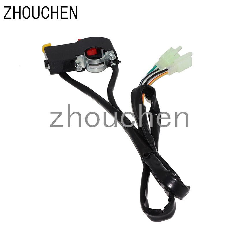 Universal Motorcycle Engine Stop Start Kill Switch Headlight Push Button for ATV Dirt Bike Scooter Quad Parts 50-125cc