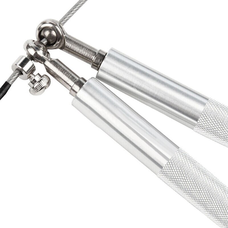 Aluminium Speed Jump Rope Crossfit Fitness Training 3M Adjustable Stainless Steel Wire Home Gym Skipping Ropes
