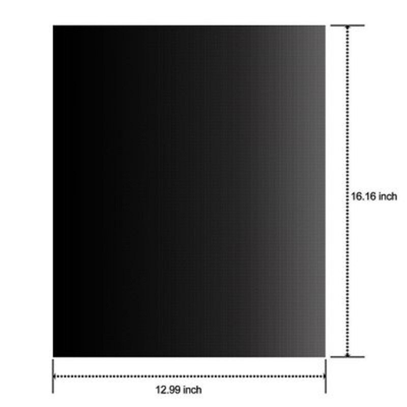Tapis de cuisson pour Barbecue en PTFE, 40x30cm, plaque antiadhésive, réutilisable, pour l'extérieur