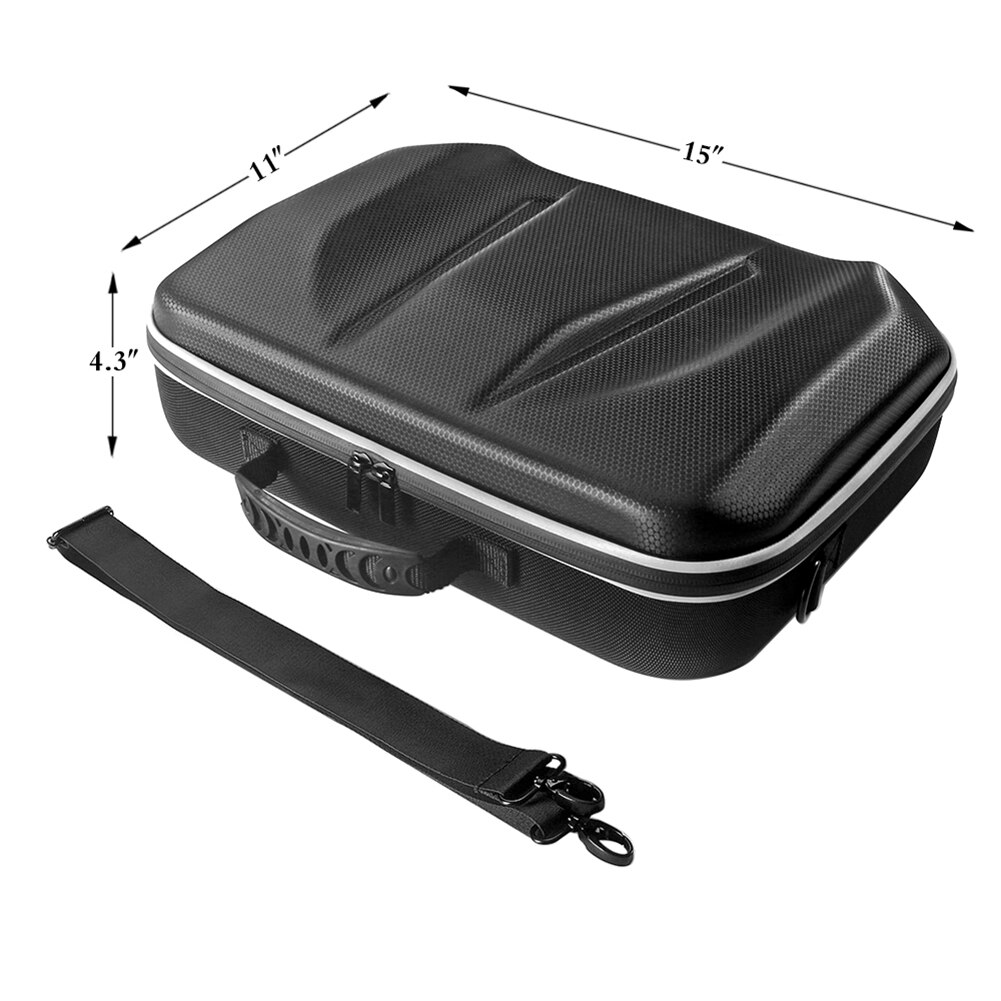 Wasserdichte tragetasche für zhiyun weebill 2 handgimbal-stabilisator, aufbewahrungstasche mit schultergurt, stoßfestes gehäuse
