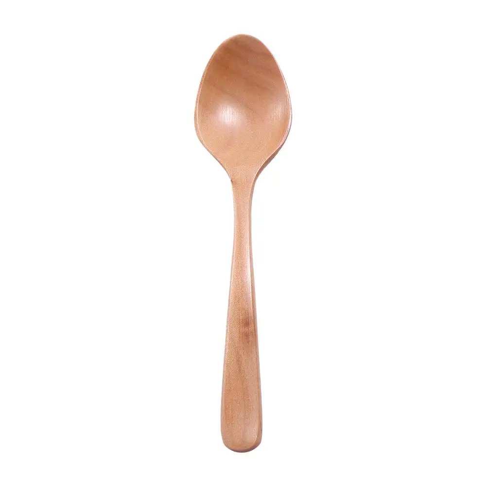 Japanese Style Beech Spoons Branch Shape Long Handle Scoop Coffee Stirring Spoon Soup Spoon Tableware: PURPLE