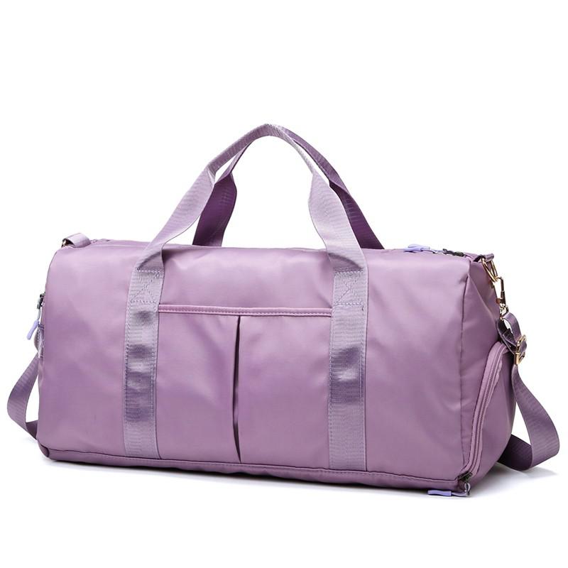 Mode Fitness Reistas Vrouwen Waterdichte Sport Schoudertassen Grote Capaciteit Mannen Werken Handtassen Crossbody Tas: Purple