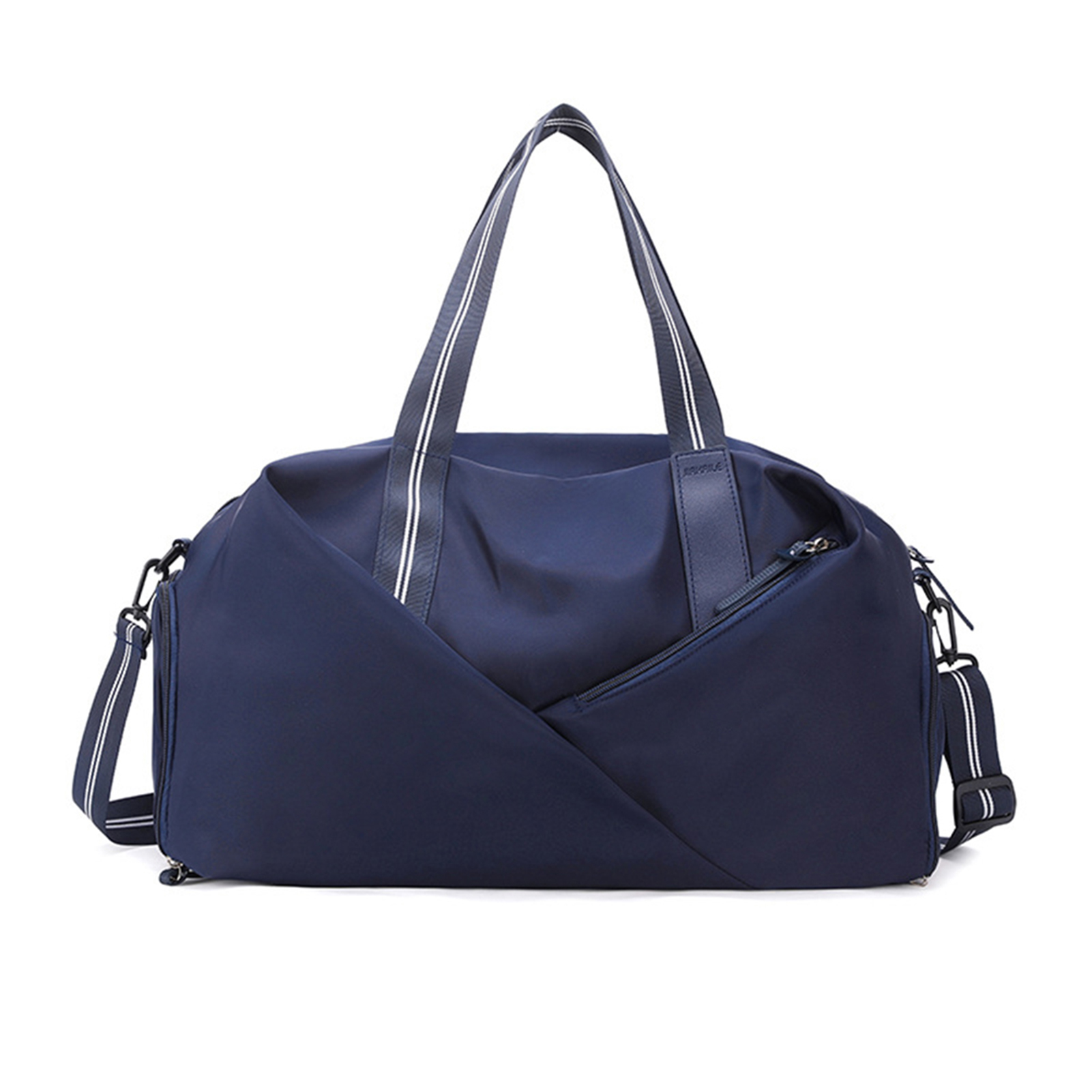 Grote capaciteit reistas schoudertas nat droog compartiment regelbare Oxford stoffen reistas voor buitensport kamperen zaken: blauwe kleur