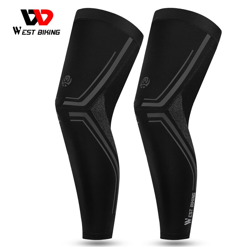 Unisex Ice Zijde Been Cover Zomer Koeling Fietsen Quick Dry Basketbal Outdoor Uv Bescherming Knie Guard Sportkleding: Xl