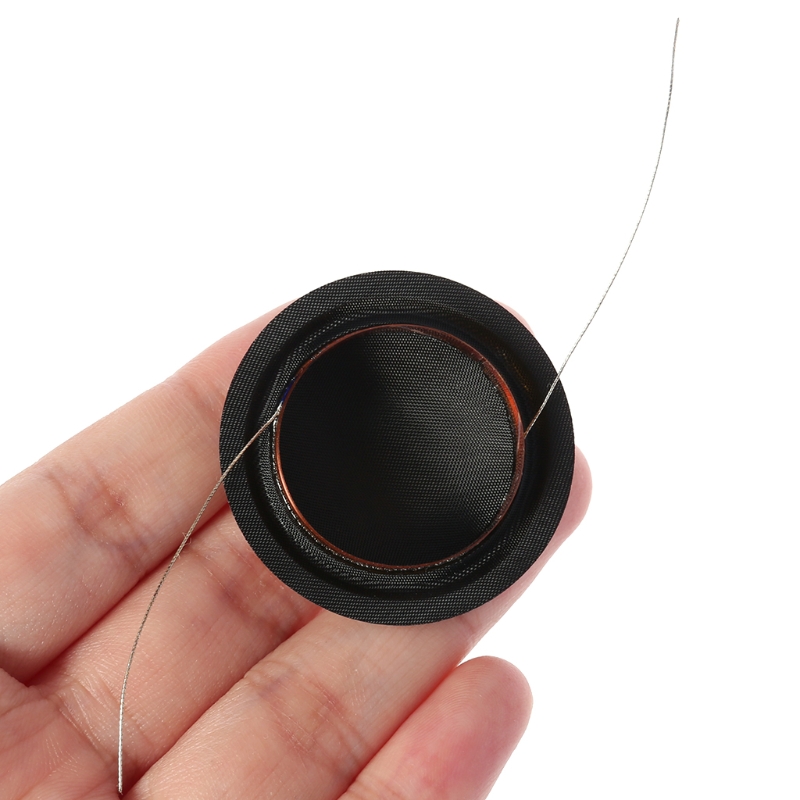 1 paar 25,5mm Hochtöner Spule Reparatur zubehör Seide Membran HöHenne Lautsprecher