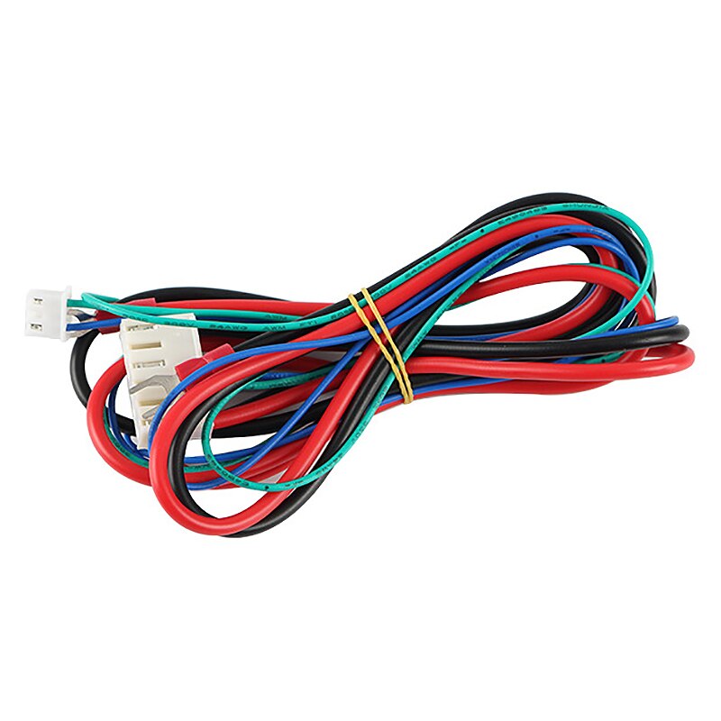 Remplacez la ligne de lit chauffant Anet A6/A8/câble amélioré MK2A /MK2B/MK3 pour le câble de lit chauffant d'imprimante 3D Mendel I3 Anet A8