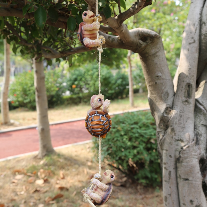 Hars Miniatuur Schildpad Kikker Dieren Tuin Decoratie Outdoor Home Sculpturen Ornamenten