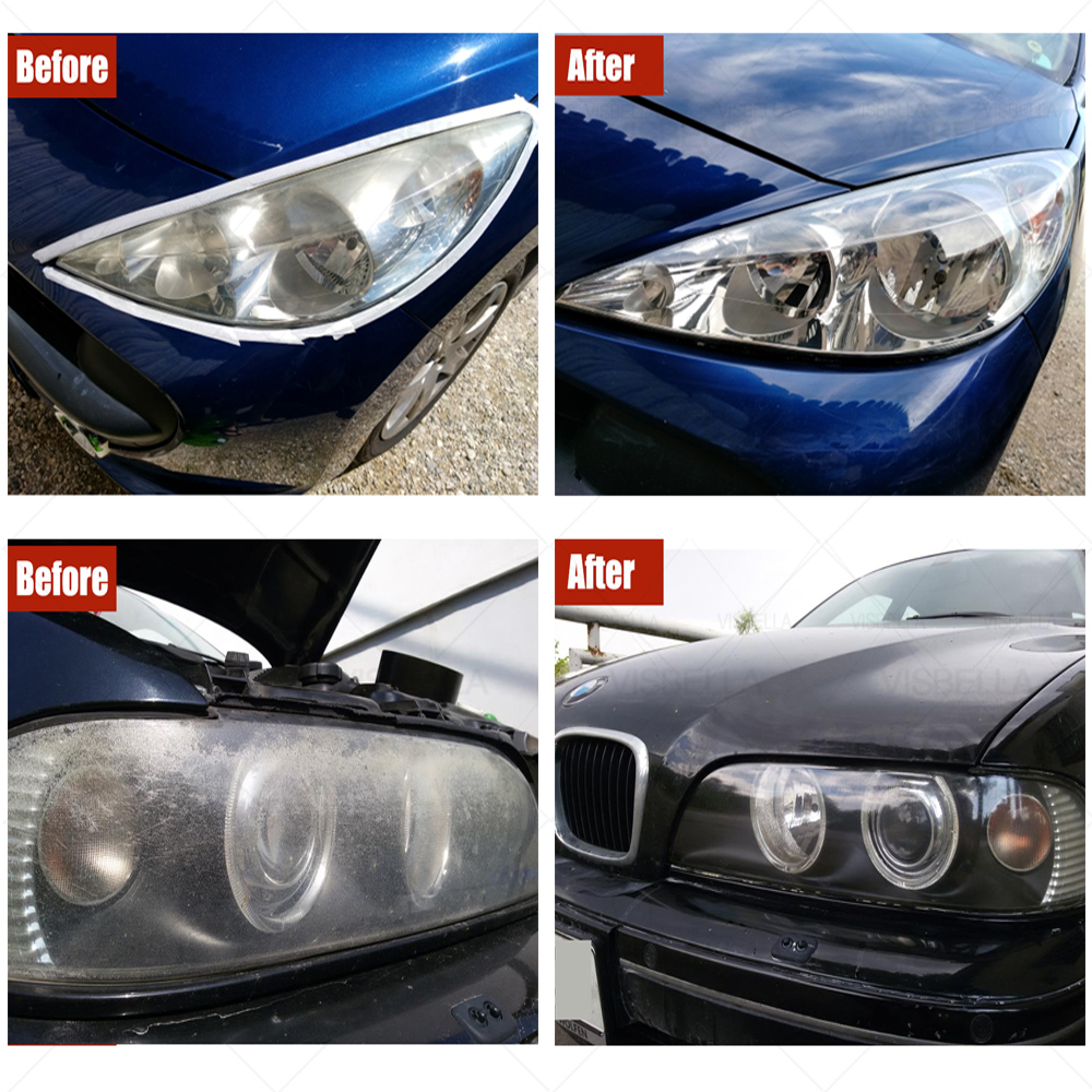 Car Headlight Restoration Polishing Kits Headlamp Repair Kits Car light Lens Polish Polisher Cleaning Paste Refurbish Paint Care