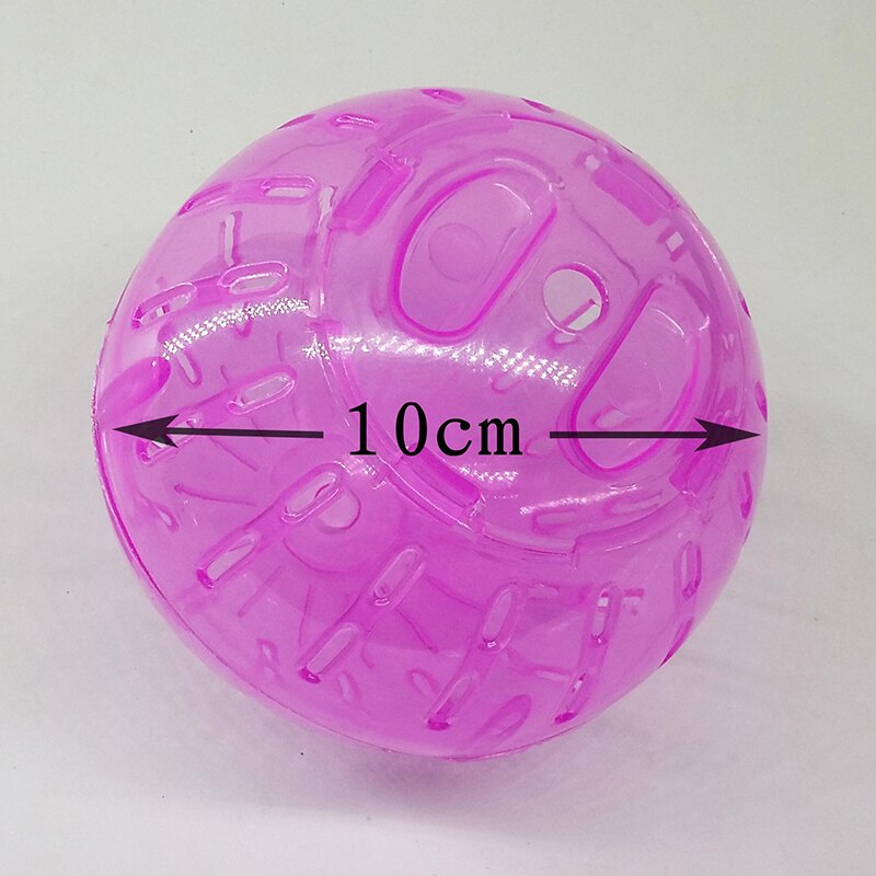 Hámster bola mascota de juguete pelota para hacer ejercicio Hamster roedores Jogging juego de ejercicio de Fans que Bola de hámster