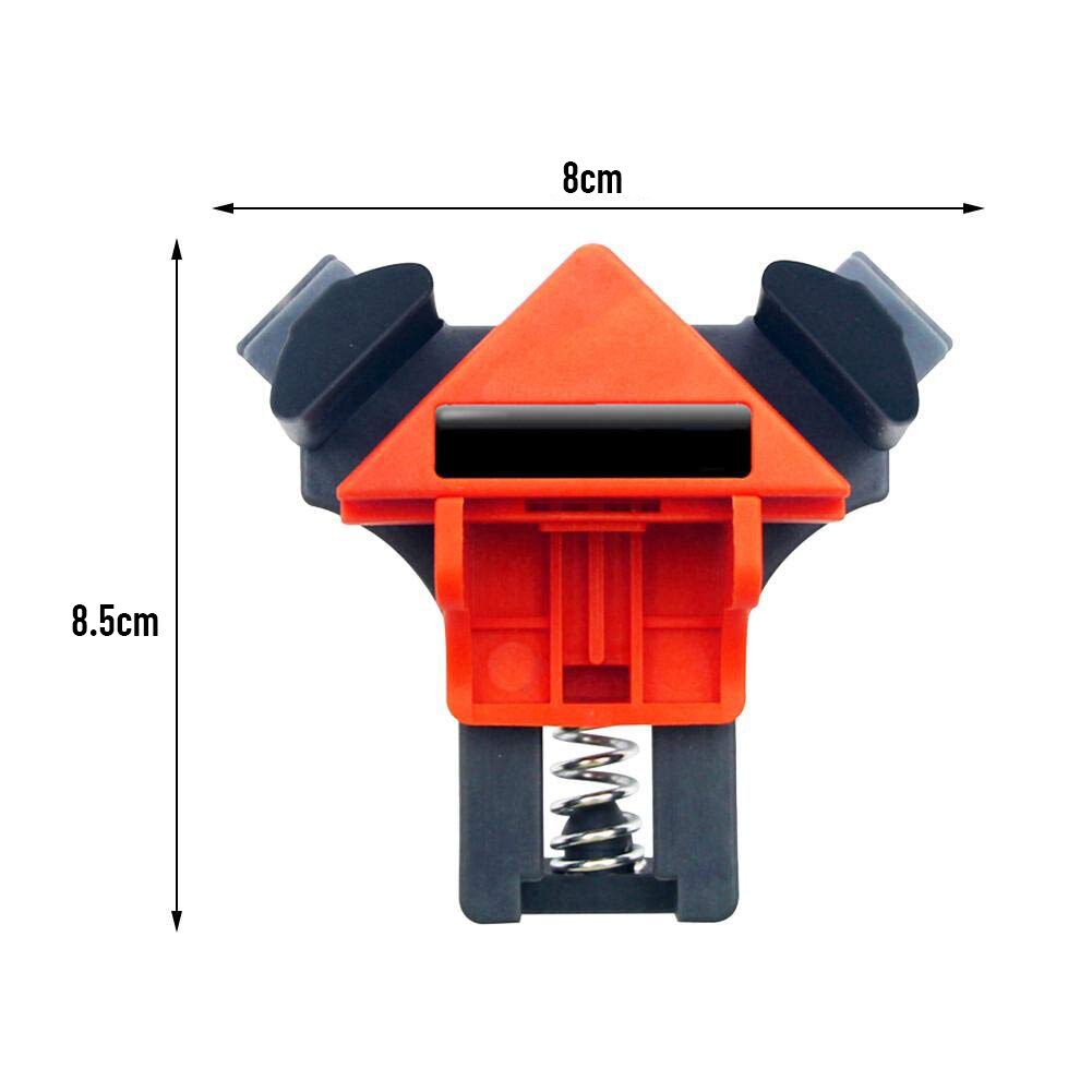 DIY Hoek Klemmen Quick Vaste Robuuste 90 Graden Haakse Clamp Fishtank Glas Hout Fotolijst Houtwerk Haakse 4 STUKS