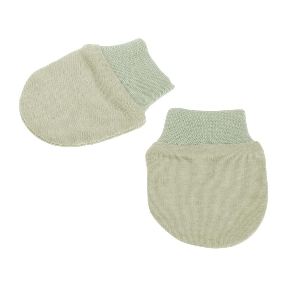 Bébé anti-rayures gants -né Protection visage coton égratignures mitaines