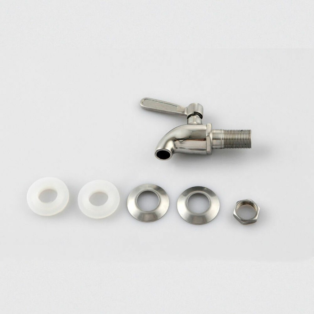 Stainless Steel Beverage Drink Water Dispenser Wine Barrel Spigot Faucet Tap