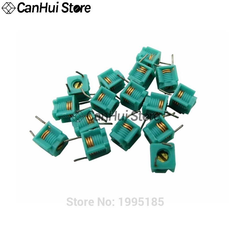 Inductor ajustable MD0505 * 5-1,5 T 2,5 T 3,5 T 4,5 T 5,5 T, inductor moldeado de bobina hueca, inductancia 5*5, 20 Uds.