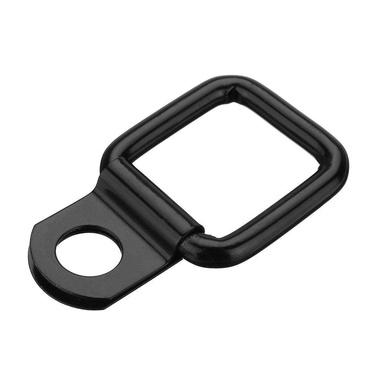 6Pcs/set Black Tie-down D-rings Cargo For Jeep-Wrangler Trunk & Cargo Net Cover Metal with black Anti-rust coating