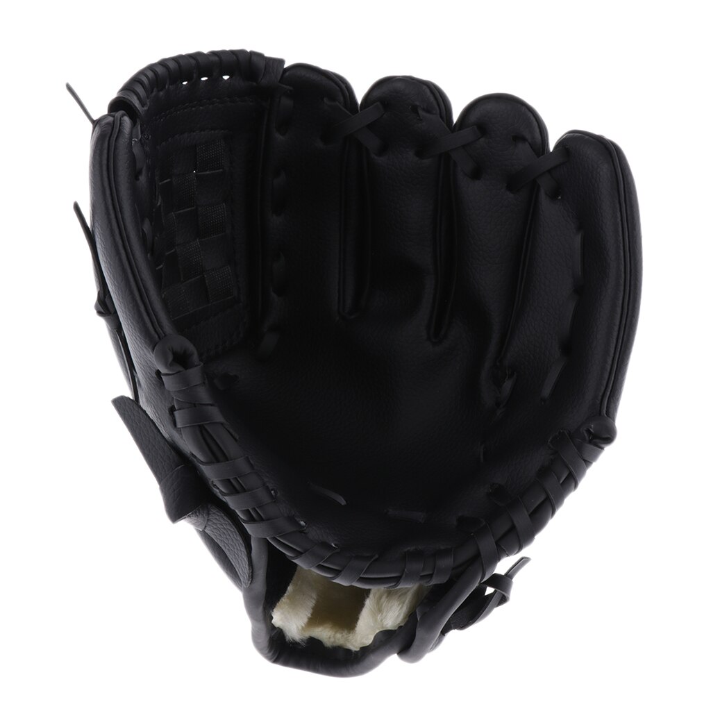 Jeugd Honkbal Handschoen Outdoor Sport Softbal Handschoenen Training Praktijk Apparatuur Linkerhand Handschoen Honkbal Handschoenen: Black