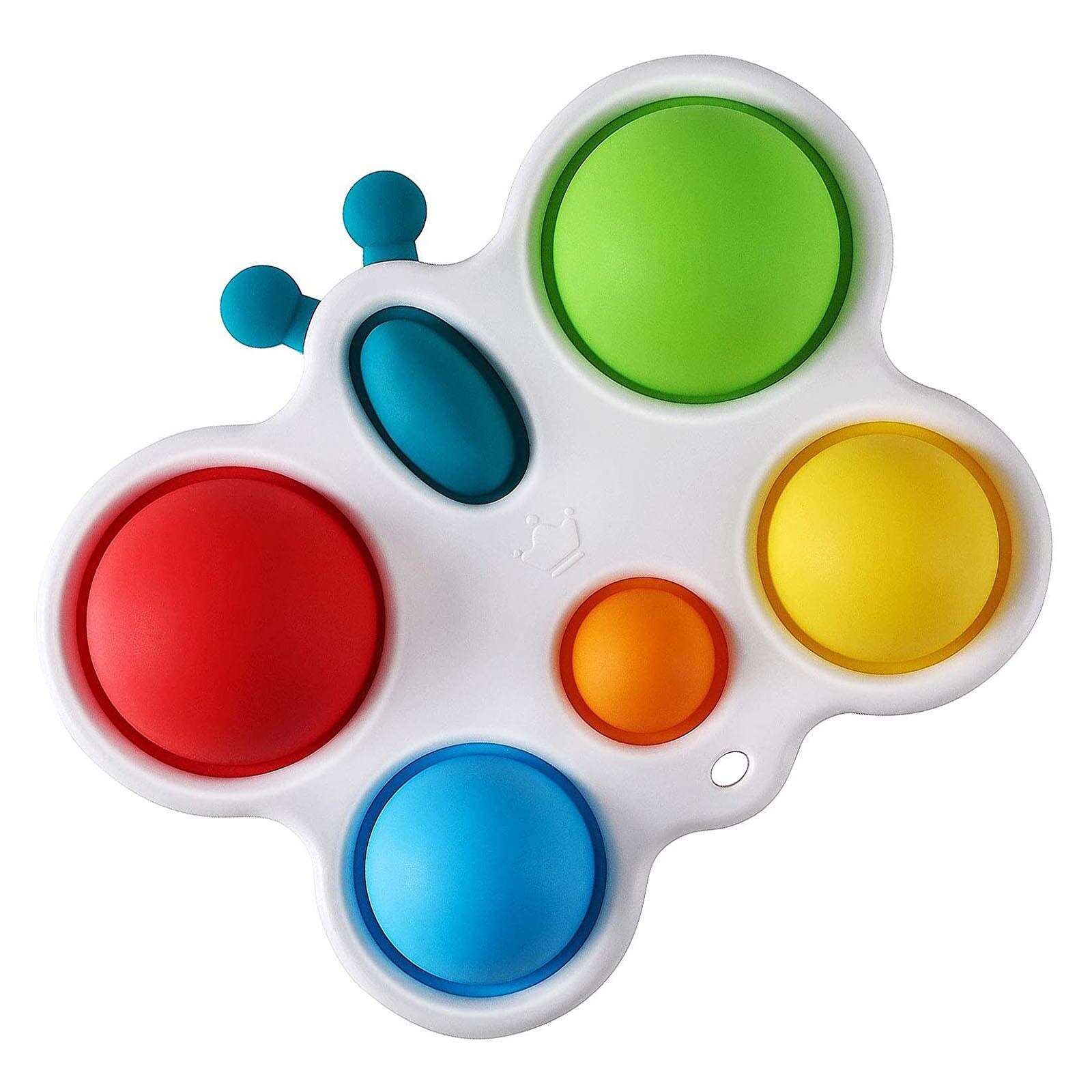 Infant Baby Toys Exercise Board Rattle Puzzle Toy Colorful Intelligence Development Board Early Education Intensive Training Toy
