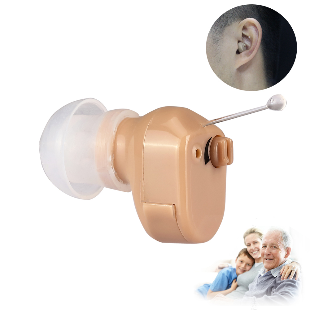 Høreapparat høre klar digital lyd stemmeforstærker justerbar tone mini øre enhed  dc88