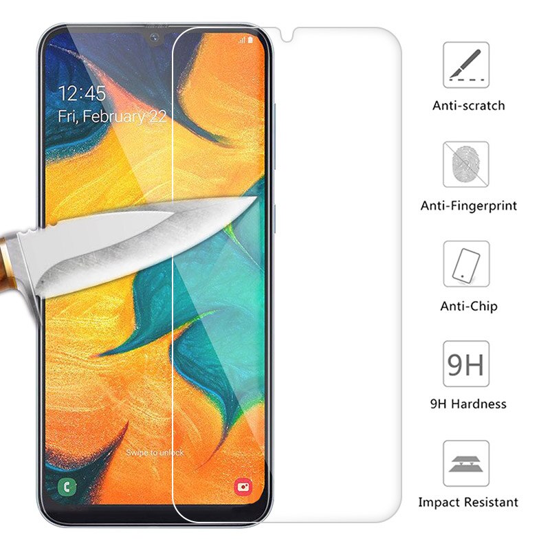 9H Hd Volledige Gehard Glas Voor Samsung Galaxy A30 A50 A10 A70 A40 A20 A80 A90 A60 A7 s10e A71 A51 A50S A30S Screen Protector