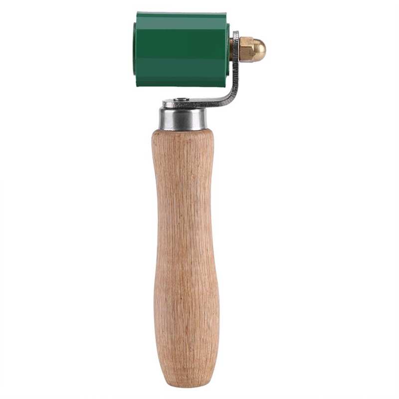40mm Silicone Hand Pressure Roller High Temperature Resistant Welding Tool Silicone Pressing Roller: 40mm green