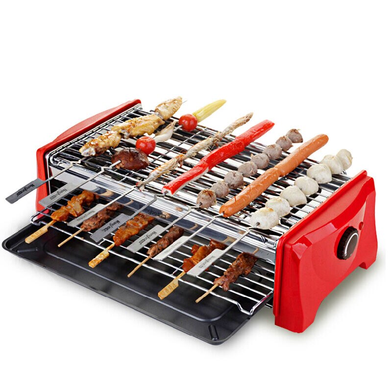 Electric heating BBQ grill sc-528a-1 double layer electric household BBQ grill