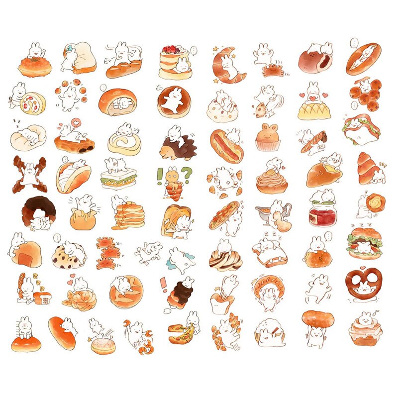 1 STUKS Aquarel Groet Woord Koreaanse Voorgesneden Decoratie Stickers Desk Organizer Schoolbenodigdheden Kantoor Accessoires: PK408