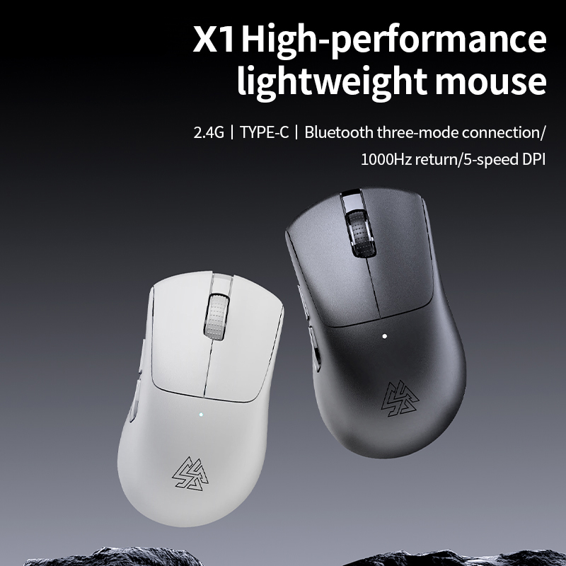 SOREX X1 RGB Light Advanced PC Tri-Mode Wireless Optical Gaming Mouse