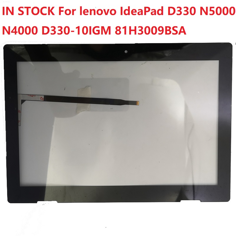 10.1&quot; For lenovo IdeaPad D330 N5000 N4000 D330-10IGM 81H3009BSA Touch Screen Glass Panel