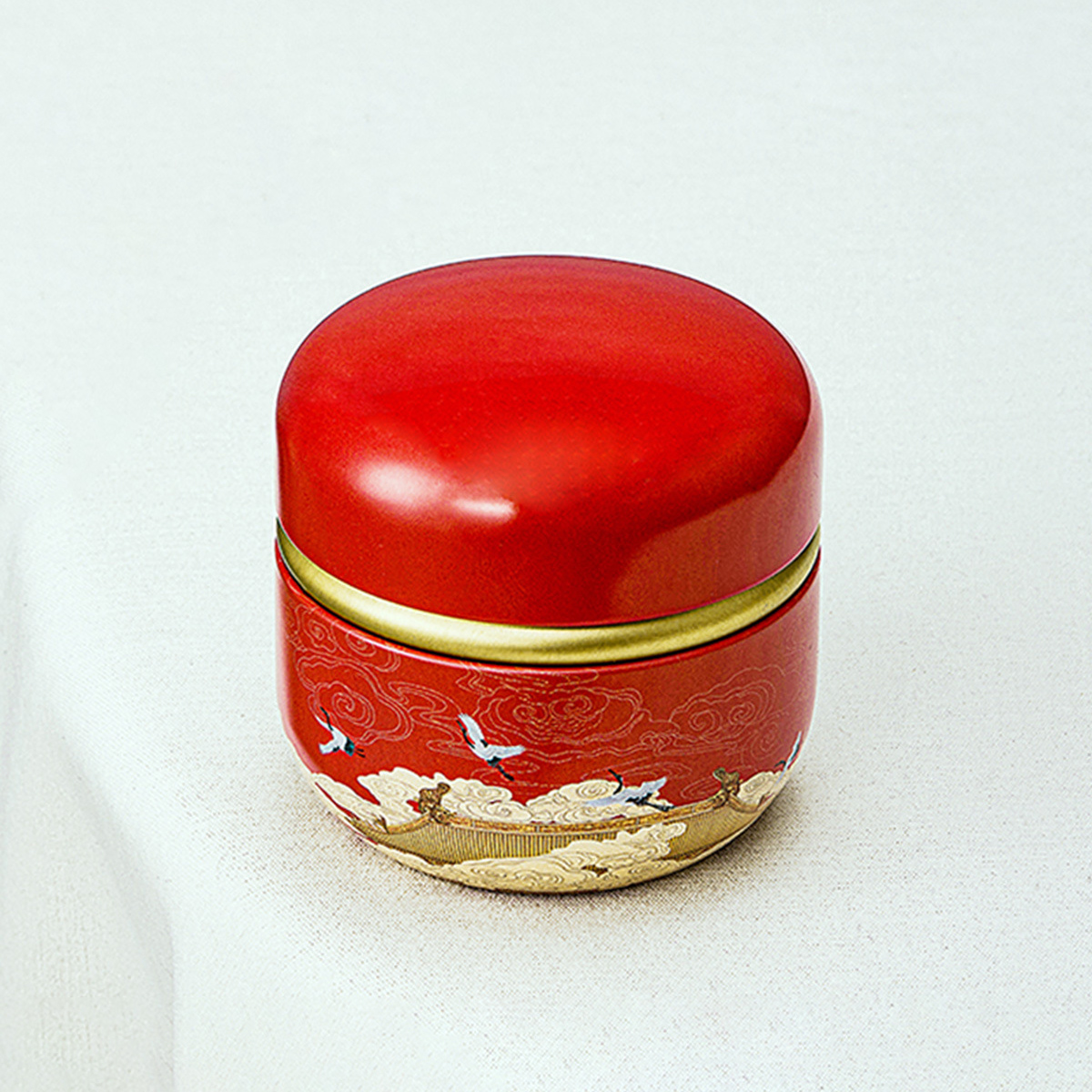 Barattoli di latta vuoti in banda stagnata Contenitori cinesi per la conservazione di dolci Scatole riutilizzabili Lattine con coperchio per candele da tè sfuse Conservazione artigianale: Blu