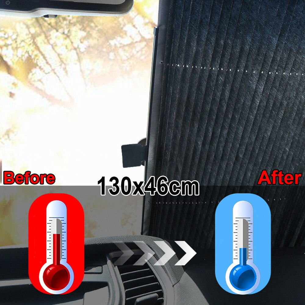 Replaces part Retractable Curtain 46cm Aluminium alloy Replacement Interior