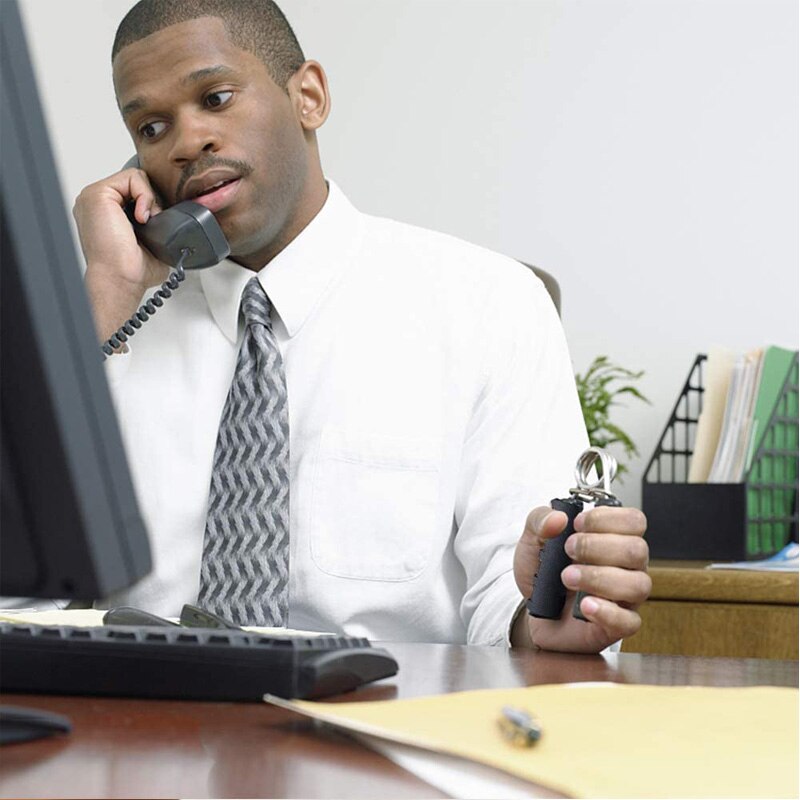 Hand Grip Strengthener Hand Soft Foam Manual Exerciser Rapid Increase of Wrist Forearm and Finger Strength Exercise Equipment