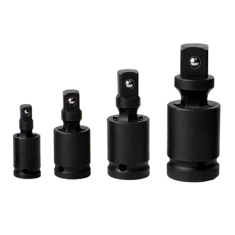 1/4 "3/8" 1/2 "Pneumatische Kruiskoppeling Set Ratchet Hoek Extension Bar Socket Adapter Handleiding Buigbare Adapter Socket gereedschap