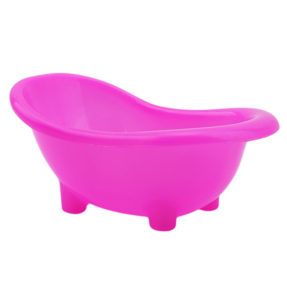 Bañera de baño de plástico para perros y gatos, suministros de limpieza para mascotas pequeñas, bañera portátil, accesorios de baño para gatos