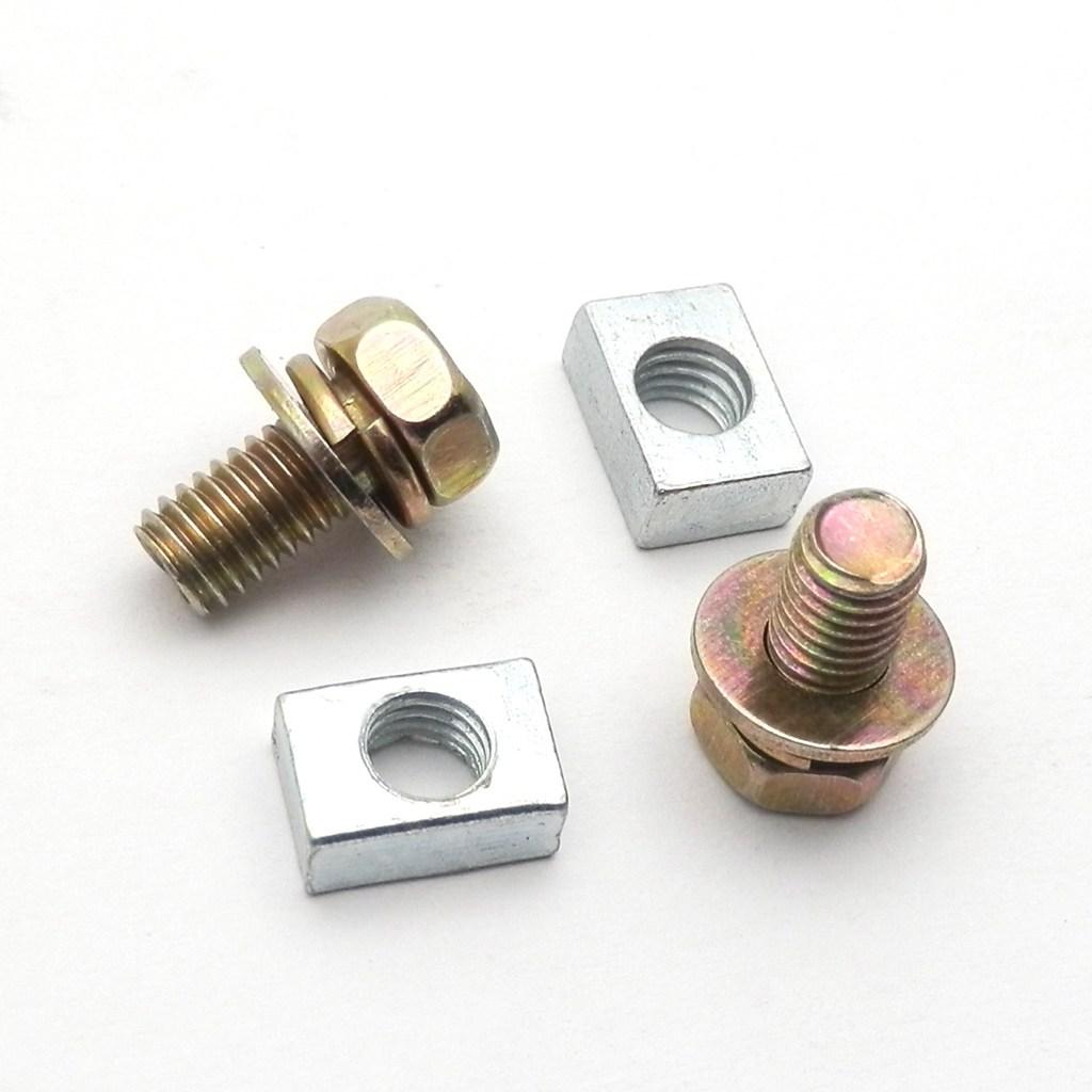 Accessori Batteria Scooter Coppia Dadi Terminali Batteria Moto | Bulloni M5 X 10mm | Per Bici, Scooter, ATV Set Dadi Bulloni - 8