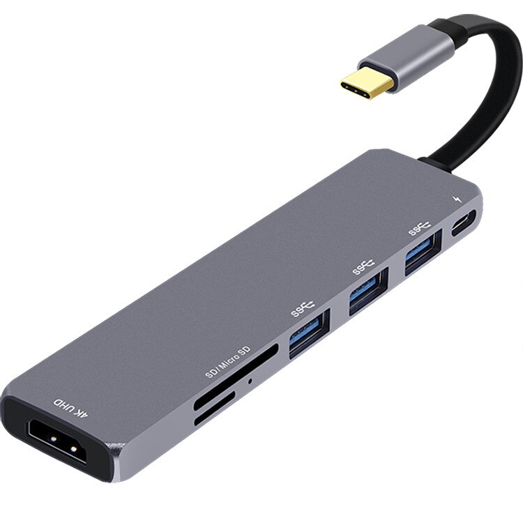 USB C Laptop Docking Station USB 3.0 HDMI USB Hub Fealushon for Laptop Macbook Pro HP DELL Surface Lenovo Samsung Dock Station: Default Title