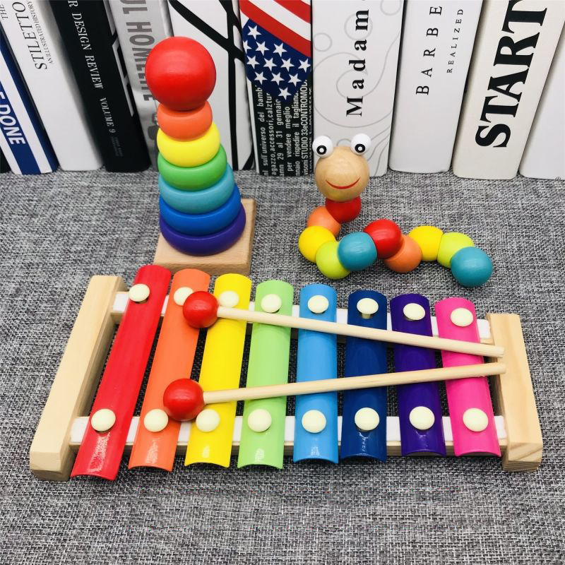 Xylophone pour enfants - Piano - Jouets xylophone - Xylophone en bois -  Instrument