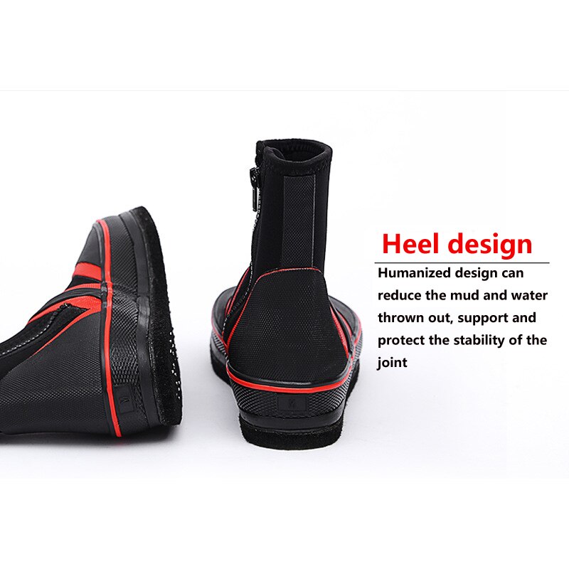 Antiskid fishing shoes, sea fishing shoes, nail soled shoes, rain boots, antiskid felt soled rock fishing shoes, fishing gear