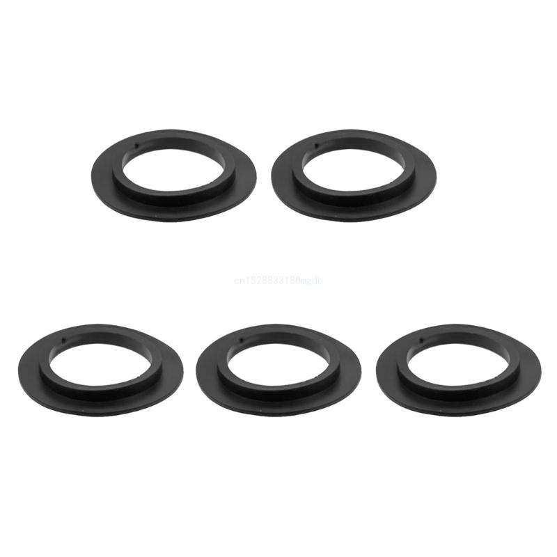 5-piece/set Easy to Install Kitchen Sink Drain Seal Replacement Rubber Washer: Green Bronze