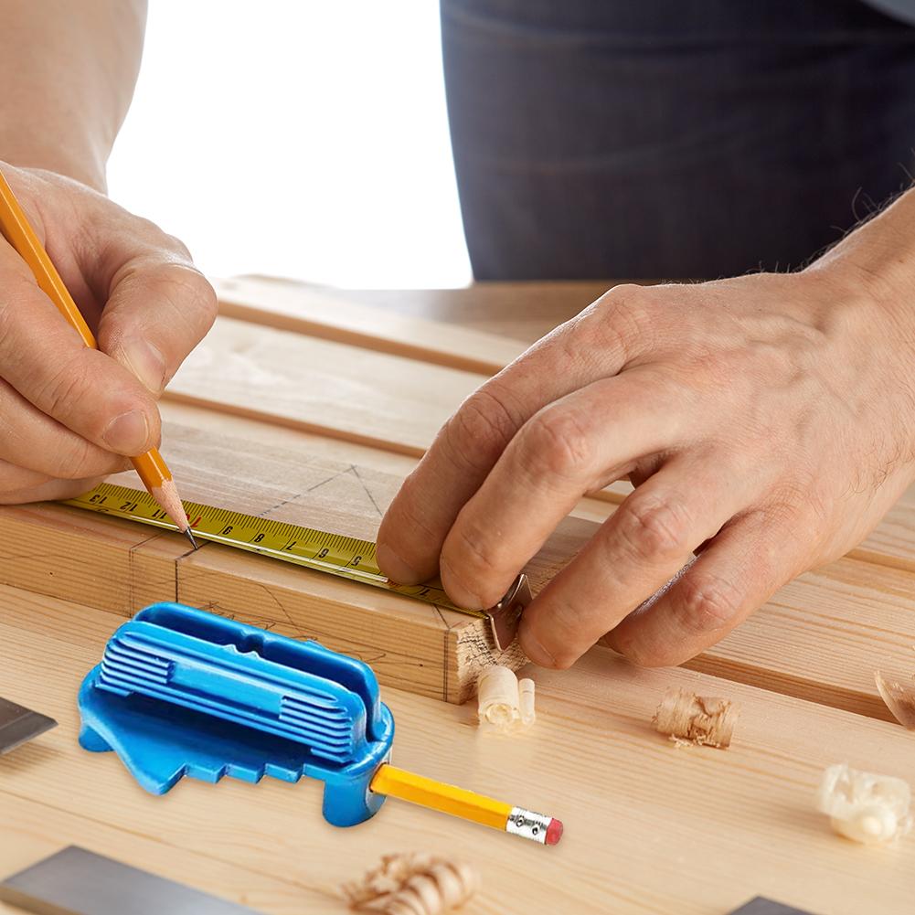 Marking Center Finder Pencil Layout Mark Center Centering Scriber Gauge Scribers Alignment Line Woodworking Carpenter Tools