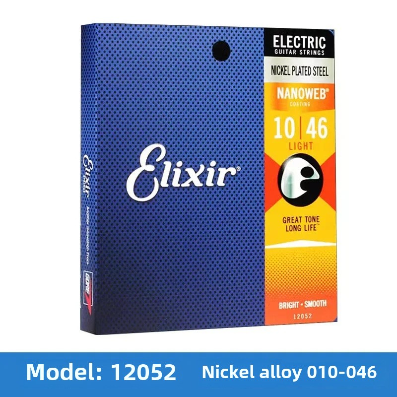 Guitar Strings Illices Bronze Phosphate Strings Electric Guitar Strings 12052 12002 Wooden Guitar Strings 16052 027: GRAY