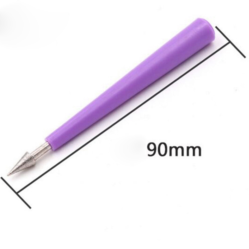 Herramienta ampliadora de 4 Uds con punta de diamante fresa para cuentas abalorios agujero para bricolaje herramienta de joyería hecha a mano