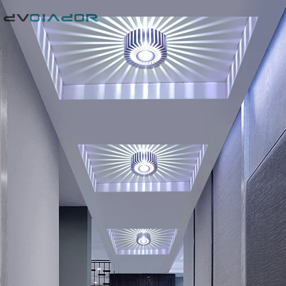 Downlight Led moderne encastré Spot Led plafonnier monté en Surface coloré Spot lumineux pour salon couloir barre KTV partie