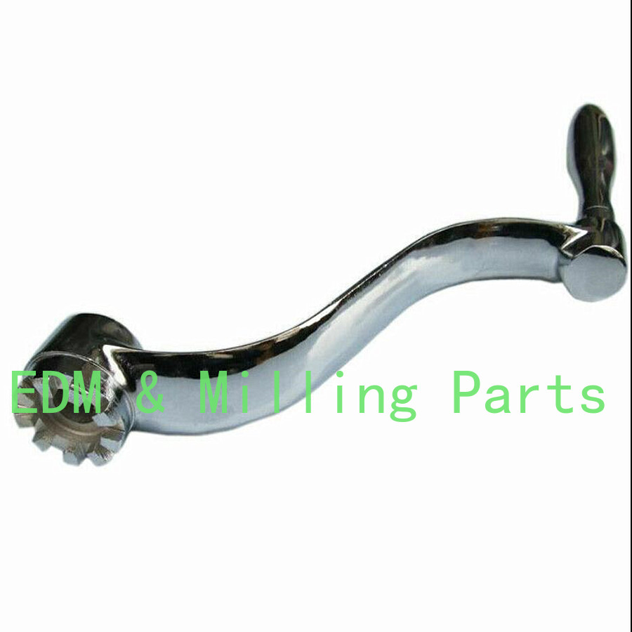 CNC Milling Machine 9 Teeth 16mm Elevating Knee Handle Crank Vertical The For Bridgeport Mill Part