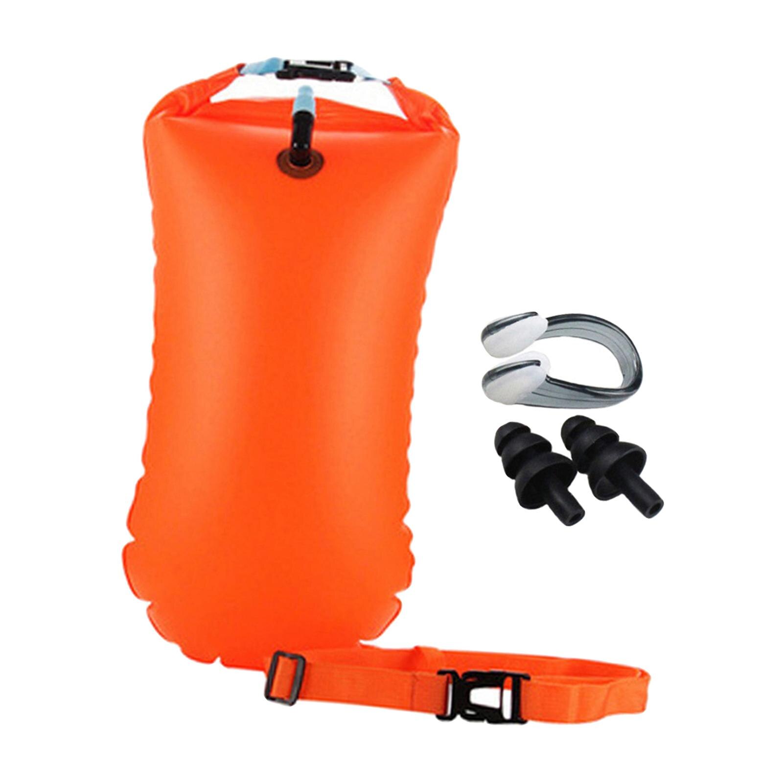 Waterdichte Dry Bag Opblaasbare Veiligheid Zwemmen Boei Tow Float Dry Bag Voor Voor Varen Vissen Rafting Zwemmen Snorkelen Varen