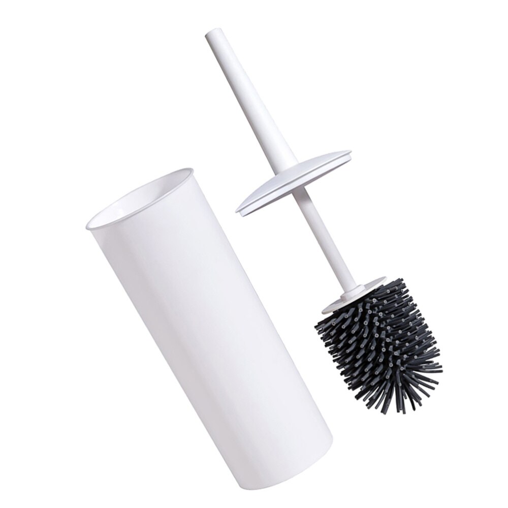 1 Set Lange Handvat Creatieve Zachte Borstel Toiletborstel En Houder Badkamer Wc Borstel Set Voor Winkel