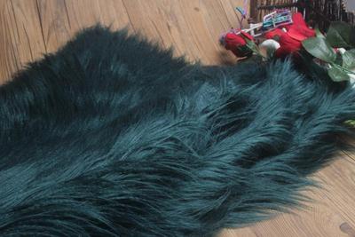 17 kleur beschikbaar 7 cm lange stapel mongoolse fur stof voor patchwork, imitatie pelliccia faux fur stof